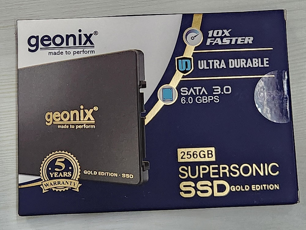 Geonix 256 GB Supersonic SSD Gold Edition