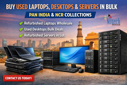 Buy Used Laptops, Desktops & Servers In Bulk | Nutech Service
